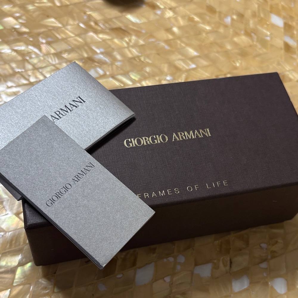 Giorgio Armani sunglasses box